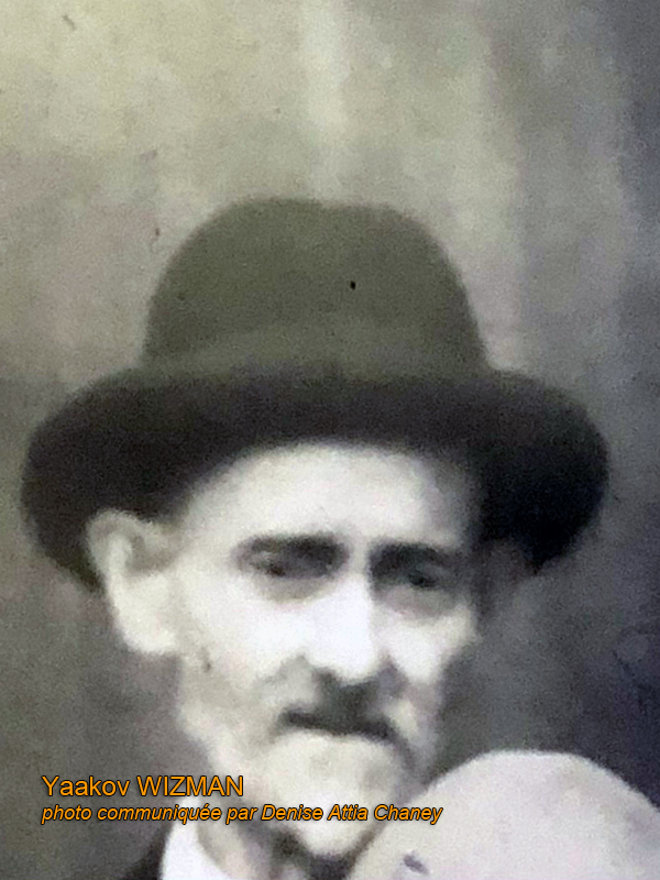 Stèle de WIZMAN Jacob